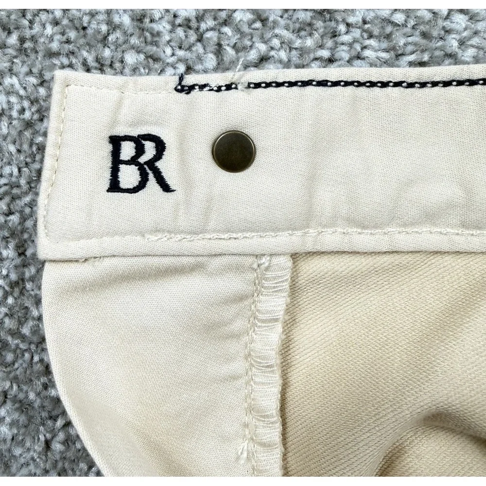 Banana Republic Travel Jeans Mens 31x30 Slim Fit Cream Stretch Pants NWT